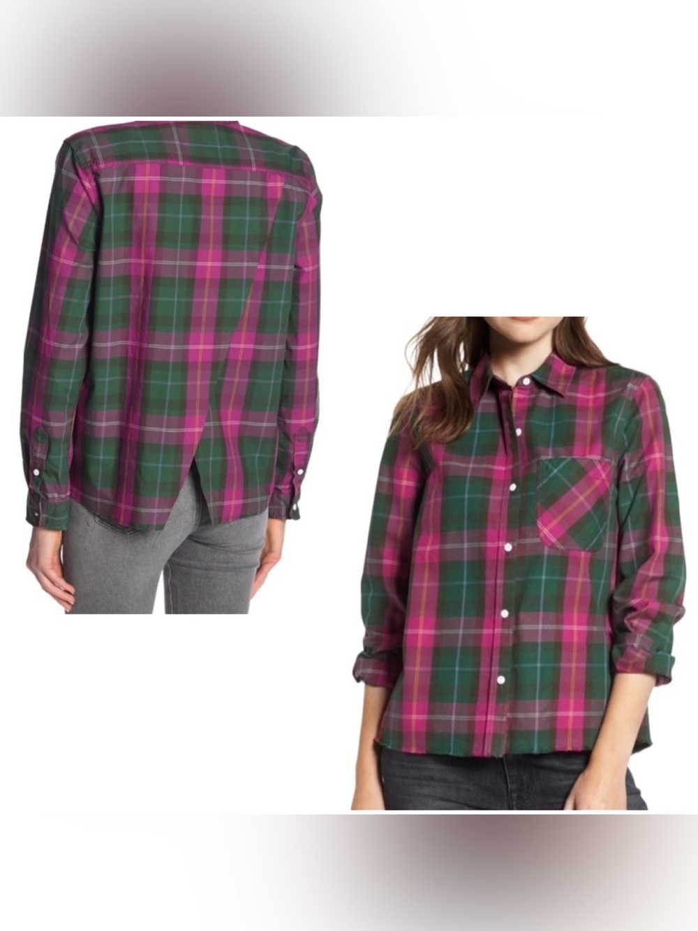 Ivie Plaid Button Down